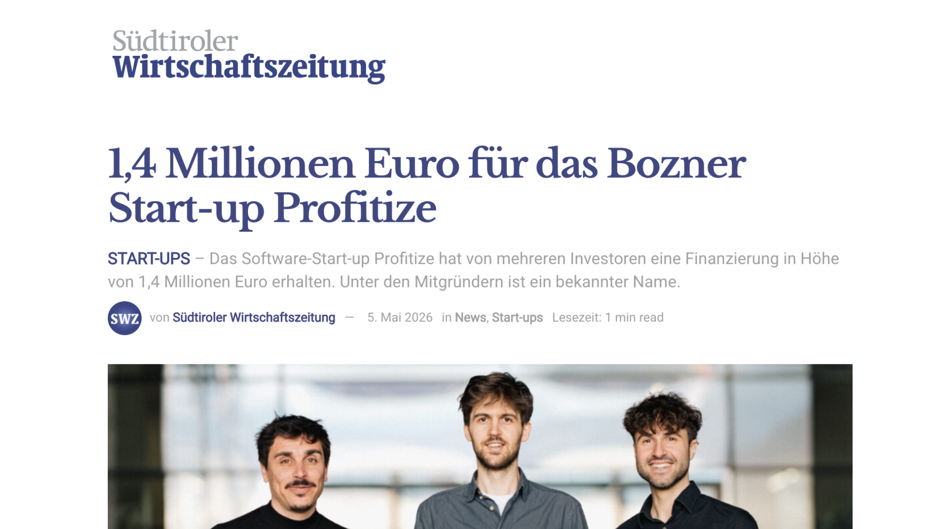 suedtiroler wirtschaftszeitung